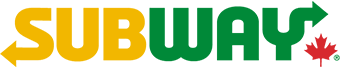 Subway Canada Logo with Maple Leaf