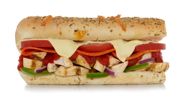 Menu - Chicken Pizziola | SUBWAY.com - United Kingdom (English)